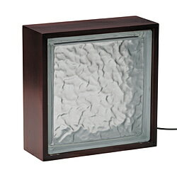 イシグロ ガラスブロックライト (AC電源アダプター付) ヘイズ 20994 ［LED］ 20994