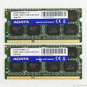 【中古】ADATA(エイデータ) ADDS1600W8G11-2 DDR3L-1600 8GB 2枚組【291-ud】