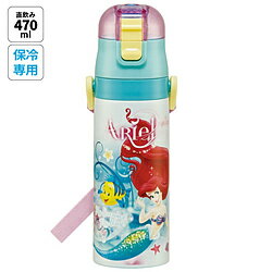 スケーター 超軽量ダイレクトステンレスボトル470ml　アリエル24 SDC4 SDC4