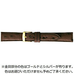 バンビ エルセ オーストリッチ(ダチョウ)ウェルダー仕立て 20mm(ダークブラウン) SDA006BS SDA006BS