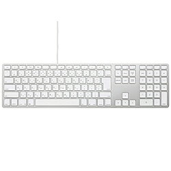 MATIAS キーボード USB-Aハブ搭載 Wired Aluminum Keyboard for Mac シルバー FK318S-JP/3 ［有線 /USB-A＋USB-C］ FK318SJP/3