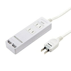 SANWA SUPPLY(����掠�ץ饤) USB����å����դ����å� TAP-B110USH-3W ��2�ݡ��ȡ� TAPB110USH3W [�����Բ�]