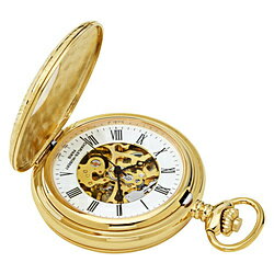 インテック 懐中時計 手巻 47mm ダブルデミハンター CHARLES-HUBERT(チャールズ・ヒューバート) ゴールド 3536 3536