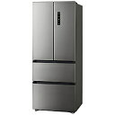 アイリスオーヤマ 冷凍冷蔵庫 401L シルバー IRSN40AS 【基本設置料金セット】 IRSN40AS 【お届け日時指定不可】