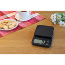 ドリテック デジタルスケール「エクレ」3kg ブラック KS-839BK KS839BK(3)