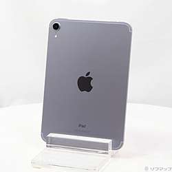 【中古】Apple(アップル) iPad mini 第6世代 256GB パープル MK8K3J／A auロック解除SIMフリー【291-ud】