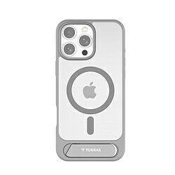 TORRASトラス Torras - Pstand case for iPhone 16 Pro Max（6.9インチ） ［チタングレー］ X00FX1830 X00FX1830