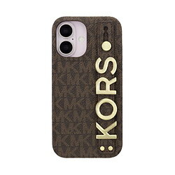 マイケルコース MICHAEL KORS - スリム ラップ ケース ベルト付 iPhone 16 （6.1インチ） ケース Brown MKSRBRWWPIP2461 MKSRBRWWPIP2461 【864】
