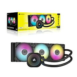 CORSAIR(コルセア) 水冷CPUクーラー iCUE LINK TITAN 360 RX RGB ブラック CW-9061018-WW 120mmファンx3 [LGA1851/1700・AM5/AM4] CW9061018WW