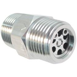 アソー ASOH　エーチェック　SUS製チェックバルブ　外ネジ×外ネジ型　R1／8　AT-8011 AT8011