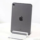 【中古】Apple(アップル) iPad mini 第6世代 64GB スペースグレイ MK893J/A SIMフリー【291-ud】