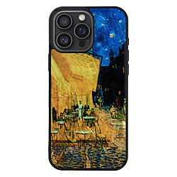 Rakuten - ROA iPhone 16 Pro Max（6.9インチ） 天然貝ケース ikins 夜のカフェテラス I27080i16PM I27080I16PM
