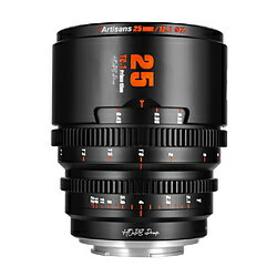 七工匠 シネマレンズ 7Artisans HOPE Prime 25mm T2.1 Super 35mm キヤノンRFマウント ブラック 7A-HP25T21-RF-B ［キヤノンRF /単焦点レンズ］ 7A-HP25T21-RF-B