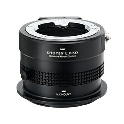 SHOTEN マウントアダプター UMSシリーズ L.VISO-HX-U (ビゾフレックスマウントレンズ → ハッセルブラッドXマウント変換) ブラック L.VISO-HX-U L.VISO_HX_U