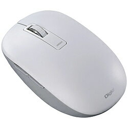 Nakabayashi マウス (Chrome/iPadOS/iOS/Mac/Windows11対応) ホワイト MUS-BKF219W ［BlueLED /無線(ワイヤレス) /5ボタン /Bluetooth］ MUSBKF219W