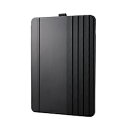 ELECOM(エレコム) 13インチiPad Pro(M4)用 フラップケース ソフトレザー ドローイング 8アングル スリープ対応 ブラック TB-A24PLWVDBK TBA24PLWVDBK 【864】(2)