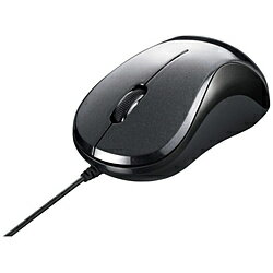 法人バッファロー バッファロー 有線 BlueLED光学式マウス 静音/3ボタン ブラック BSMBU100BK BSMBU100BK