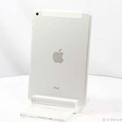 【中古】Apple(アップル) iPad mini 4 64GB シルバー MK732J／A auロック解除SIMフリー【291-ud】