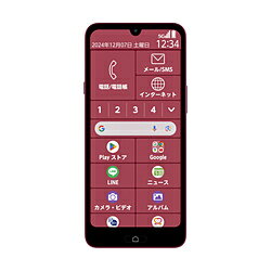 FCNT 【SIMフリー】らくらくスマートフォン Lite MR01 マゼンタ PB3S0002JP PB3S0002JP