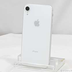 【中古】Apple(アップル) iPhoneXR 128GB ホワイト MT0J2J／A SIMフリー【291-ud】