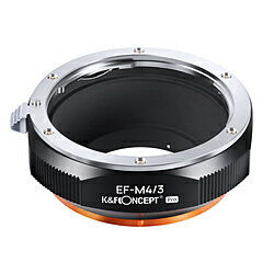 K＆F Concept マウントアダプター KF-EFM43.P (キヤノンEFマウントレンズ → マイクロフォーサーズマウント変換） KF-EFM43.P KFEFM43P