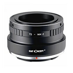 K＆F Concept K＆F Concept KF-T2Z （Tマウントレンズ → ニコンZマウント変換）アジャスト機能付き KF-..