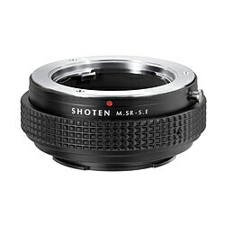 SHOTEN マウントアダプターSHOTENのマウントアダプターは、質感と耐久性に優れた金属製で、マウント部は高い精度で仕上げています。■特長●アダプター内面の艶消し塗装により、光の乱反射・内面反射を抑制●レンズ側に耐久性の高い真鍮製マウン...