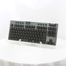 【中古】logicool(ロジクール) G913 ゲーミングキーボード クリッキー G913-TKL-CKBK ブラック 白軸【291-ud】