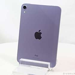 【中古】Apple(アップル) iPad mini 第6世代 64GB パープル MK7R3J/A Wi-Fi【291-ud】