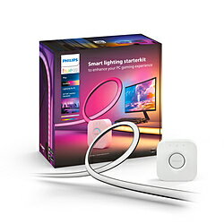PHILIPS(フィリップス) Philips Hue Play グラデーションライトリボン PC 32-34インチ専用 スターター..