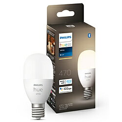 一般灯泡 - PHILIPS(フィリップス) ホワイト LED電球 Philips Hue PH17WH1 ［E17 /一般電球形 /40W相当 /電球色 /1個 /広配光タイプ］ PH17WH1