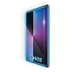 ELECOM(エレコム) iPad mini（A17 Pro / 第6世代）用 ガラスフィルム ブルーライトカット ガイドフレーム付 TB-A24SFLGGBL TBA24SFLGGBL