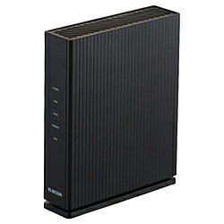 ELECOM(エレコム) Wi-Fiルーター 1201+574Mbps ブラック WRC-X1800GS2-B ［Wi-Fi 6(ax) /IPv6対応］ WRCX1800GS2B 【864】