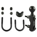 RAMMOUNTS マスターシリンダークランプベース(U字ボルト付) φ12.7-31.75mm対応 1インチ RAM MOUNTS RAM-B-309-7U