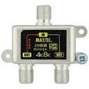 イチネンTASCO 4K8K対応 2分配器 全端子電通型 1個 TA877SH-2T TA877SH2T(2)