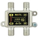 イチネンTASCO 4K8K対応 3分配器 1端子電通型 1個 TA877SH-3 TA877SH3(2)