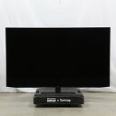 【中古】SHARP(シャープ) 〔展示品〕 【EC限定セール品】 有機ELテレビ AQUOS ブラック 4T-C65GQ1 [65V型 /Bluetooth対応...