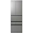 TOSHIBA(東芝) 冷蔵庫 VEGETA(ベジータ)FZシリーズ アッシュグレージュ GR-Y460FZ-ZH [65cm /461L /6ドア /観音開き...