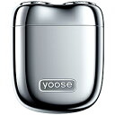 YOOSE MINI SHAVER 回転式電気シェーバー シルバー MINI2.0SLV