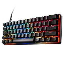 SteelSeries ゲーミングキーボード(ラピッドトリガー対応) Apex Pro Mini Gen 3 ブラック 64918 ［有線 /USB］ 64918 [振込不可]