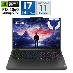 Lenovo(レノボジャパン) 83DF00KRJP ゲーミングノートパソコン Legion Pro 5i Gen 9(RTX 4060) オニキスグレー ［16.0型 /Windows11 Home /intel Core i7 /メモリ：16GB /SSD：1TB /日本語版キーボード /2025年3月モデル］ 83DF00KRJP