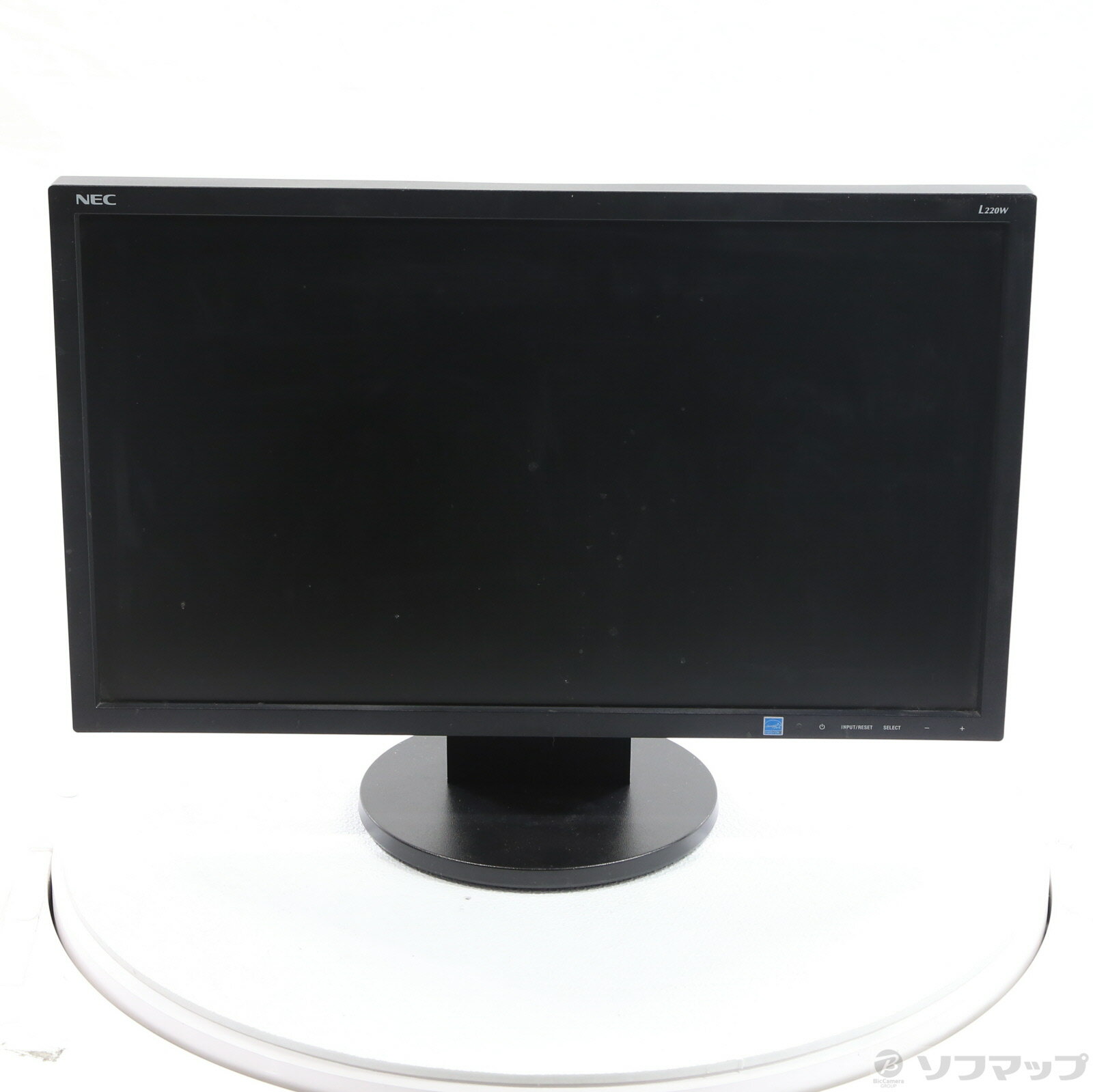 【中古】NEC(エヌイーシー) LCD-L220W-BK【291-ud】