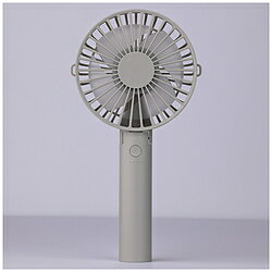 NAKAGAMI 充電式大風量ハンディファン グレー YNG-LHF200-GY YNGLHF200