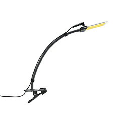 ヤザワ どこでもライト クリップフレキ400　黒　DL02　COBパネル　JIS：AA規格 ［LED /昼白色］ DL02