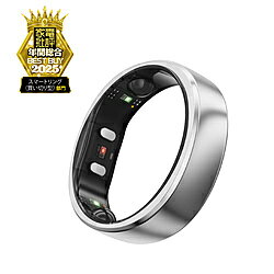 RINGCONN RCA-01 Smart Ring Gen 2 スマートリング RingConn（リンコン）第2世代 US8号 フューチャーシルバー RCA01