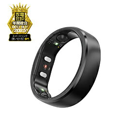 RINGCONN RCA-01 Smart Ring Gen 2 スマートリング RingConn（リンコン）第2世代 US12号 マットブラック RCA01