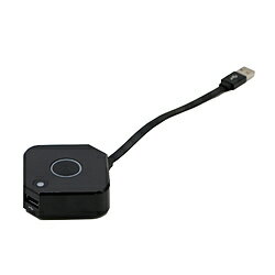 PRINCETON(プリンストン) 〔ワイヤレスHDMI〕ワイヤレスプレゼンター [子機(送信機)単体モデル] QuattroPod Mini ブラック QUATTROPOD-T02 QUATTROPOD-T02