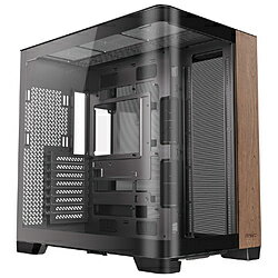 ANTEC PCケース [ATX /Micro ATX /Extended ATX /Mini-ITX] ウッド/ブラック C8 Curve Wood C8CurveWood