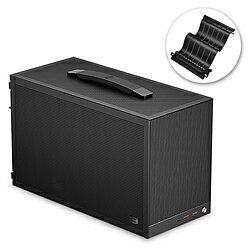 PCCOOLER PCケース [Mini-ITX] グレー K101MESHGY-RCSET K101MESHGYRCSET