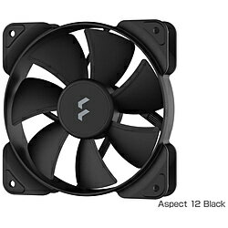 FRACTAL DESIGN(ե饯ǥ) ե Aspect 12 Black ֥å FD-F-AS1-1201 [120mm /1200RPM] FDFAS11201